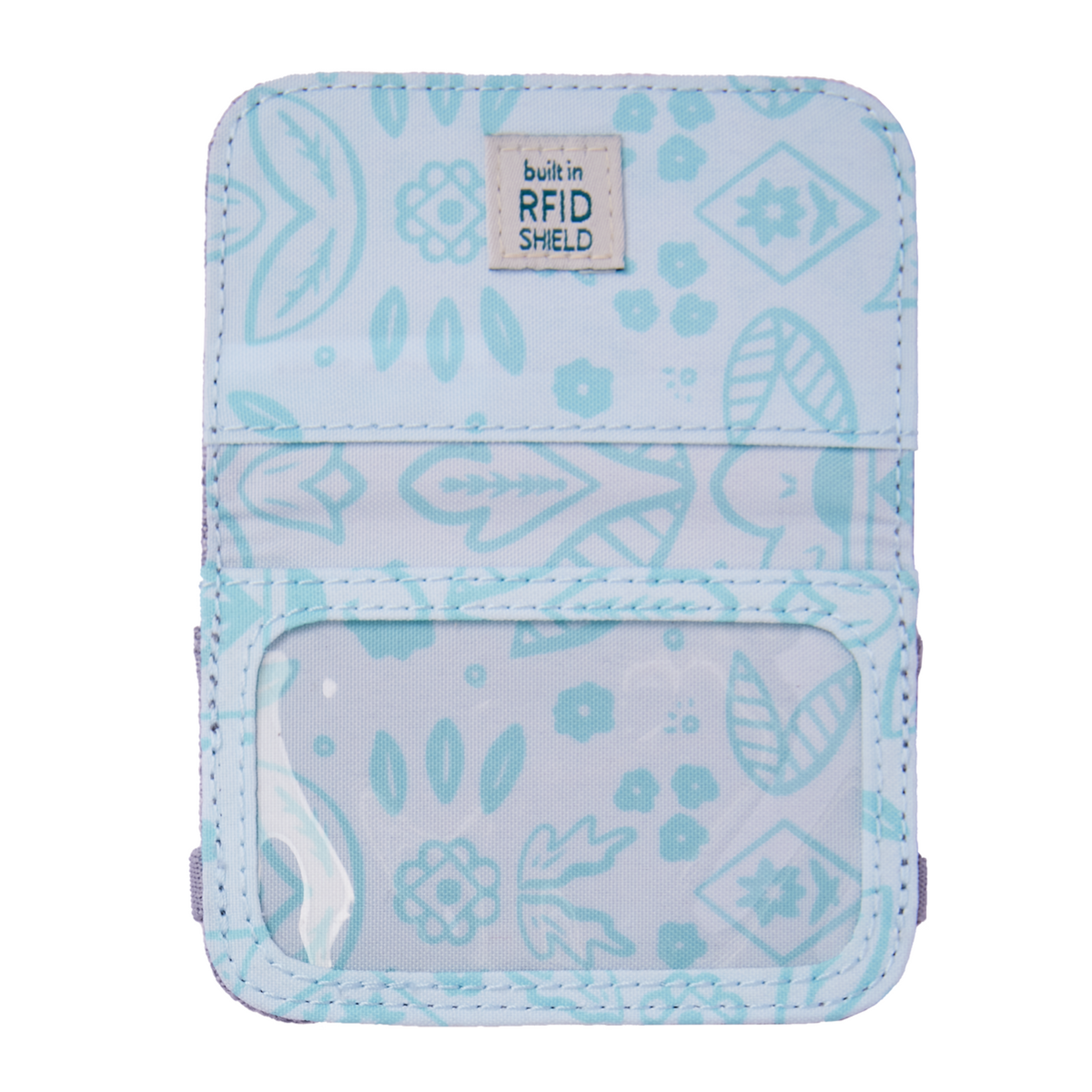 Haiku RFID Mini Wallet - Stone Gray