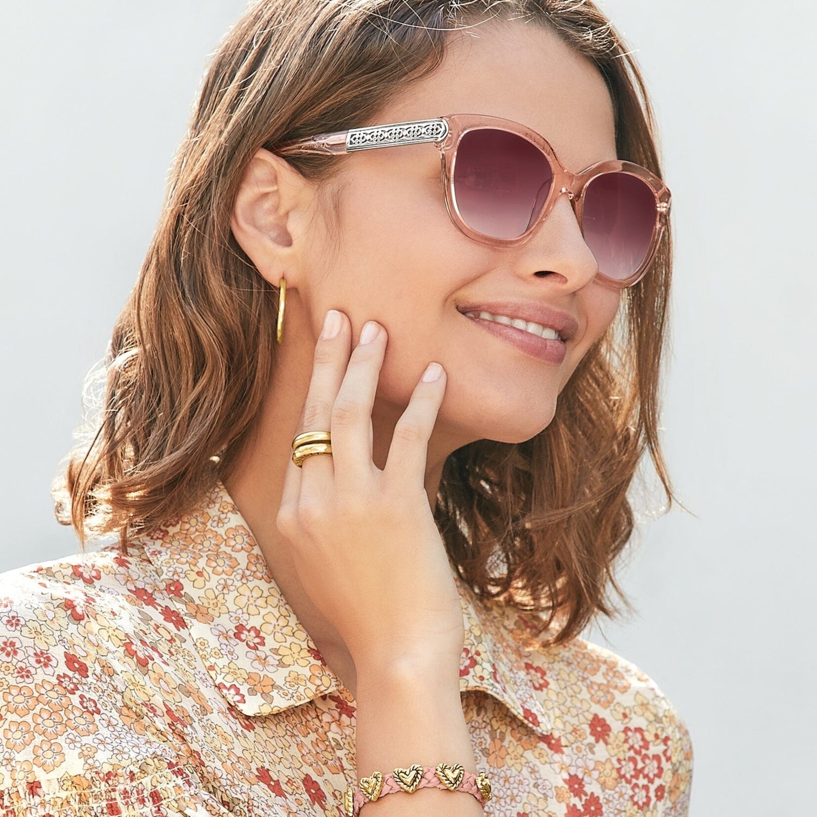 Brighton A13230 Intrigue Rosewater Sunglasses