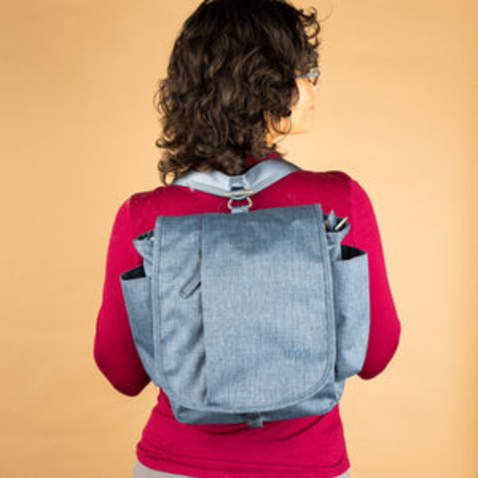 Haiku To Go Convertible Messenger - River Rock Blue