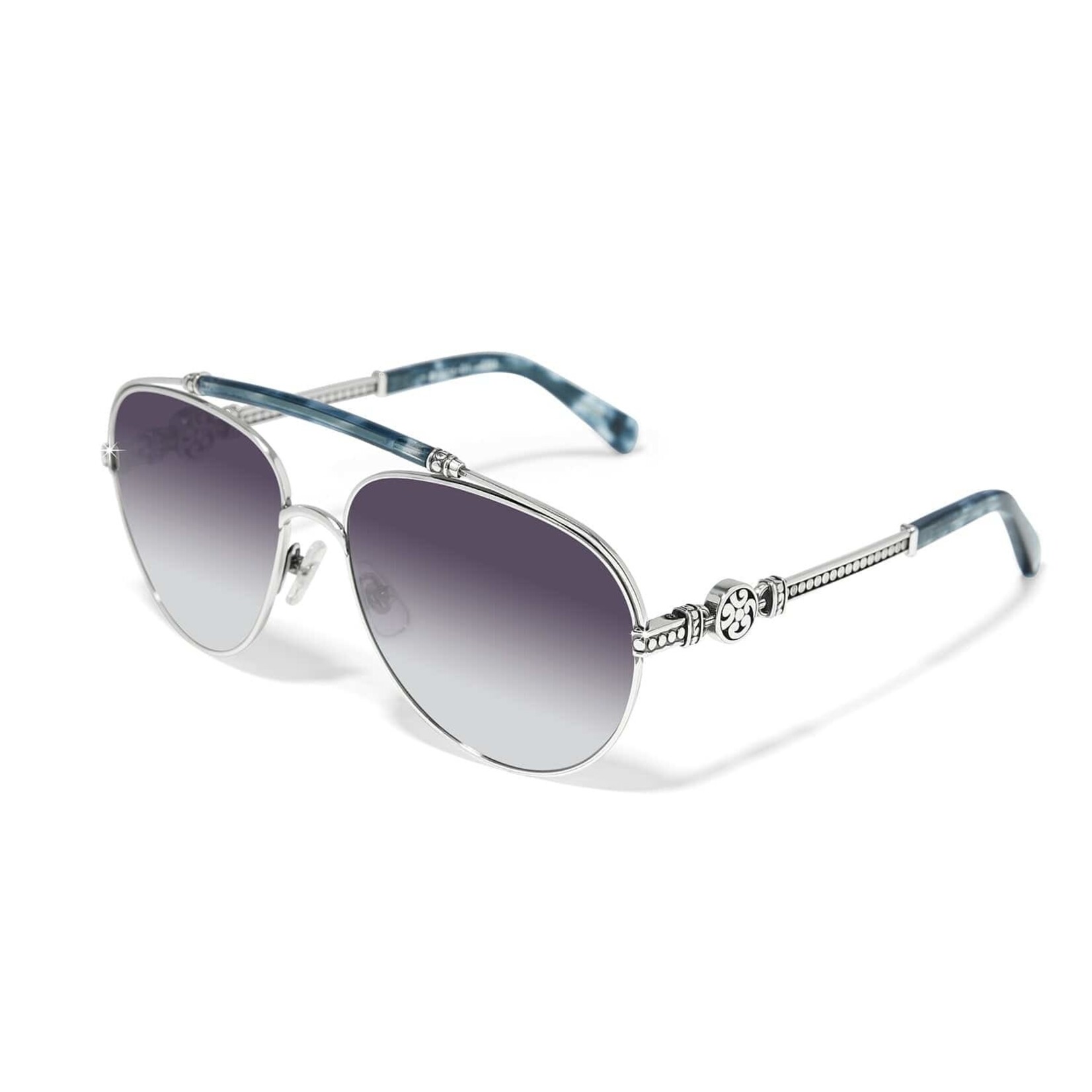 Brighton A13410 Contempo Medallion Aviator Sunglasses