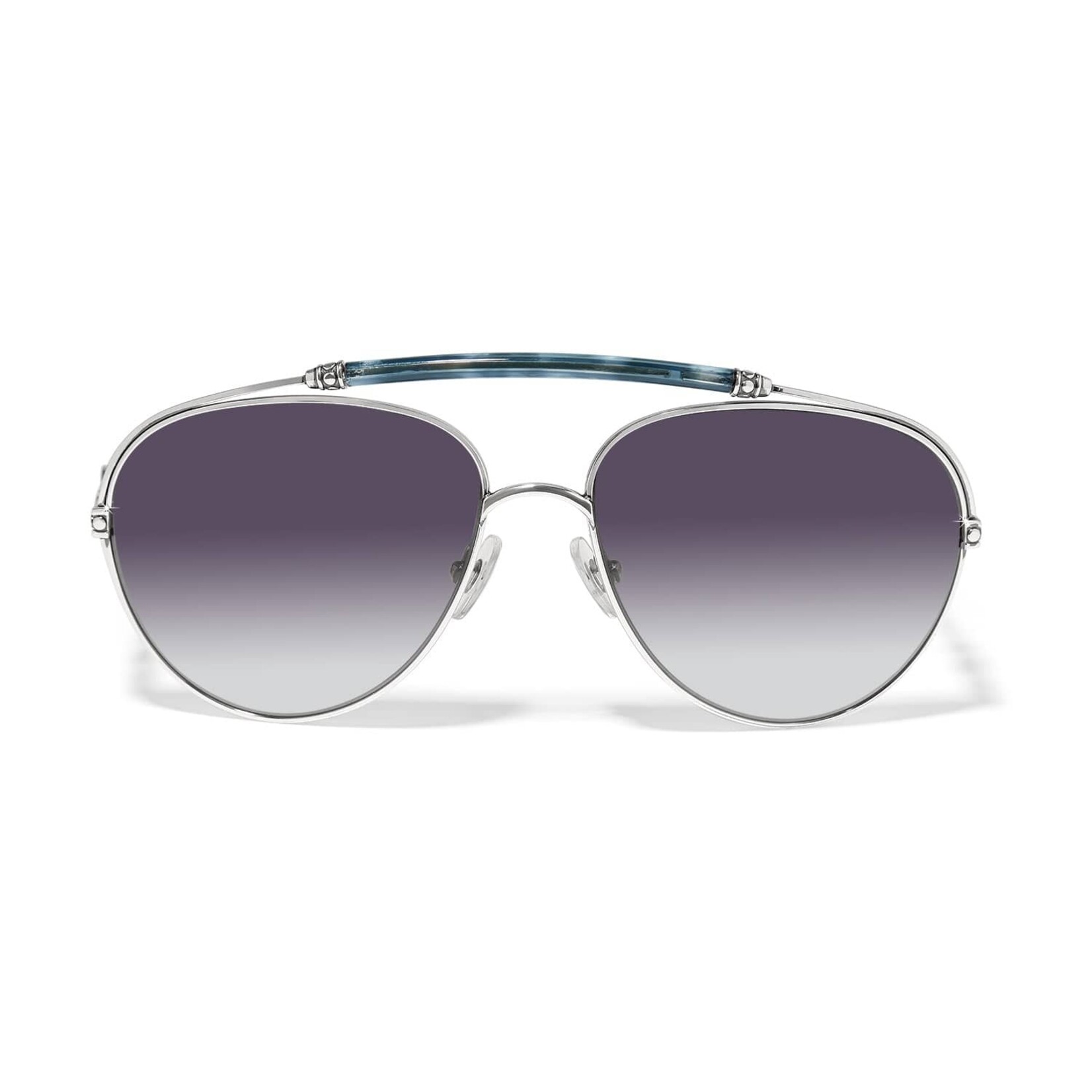 A13410 Contempo Medallion Aviator Sunglasses
