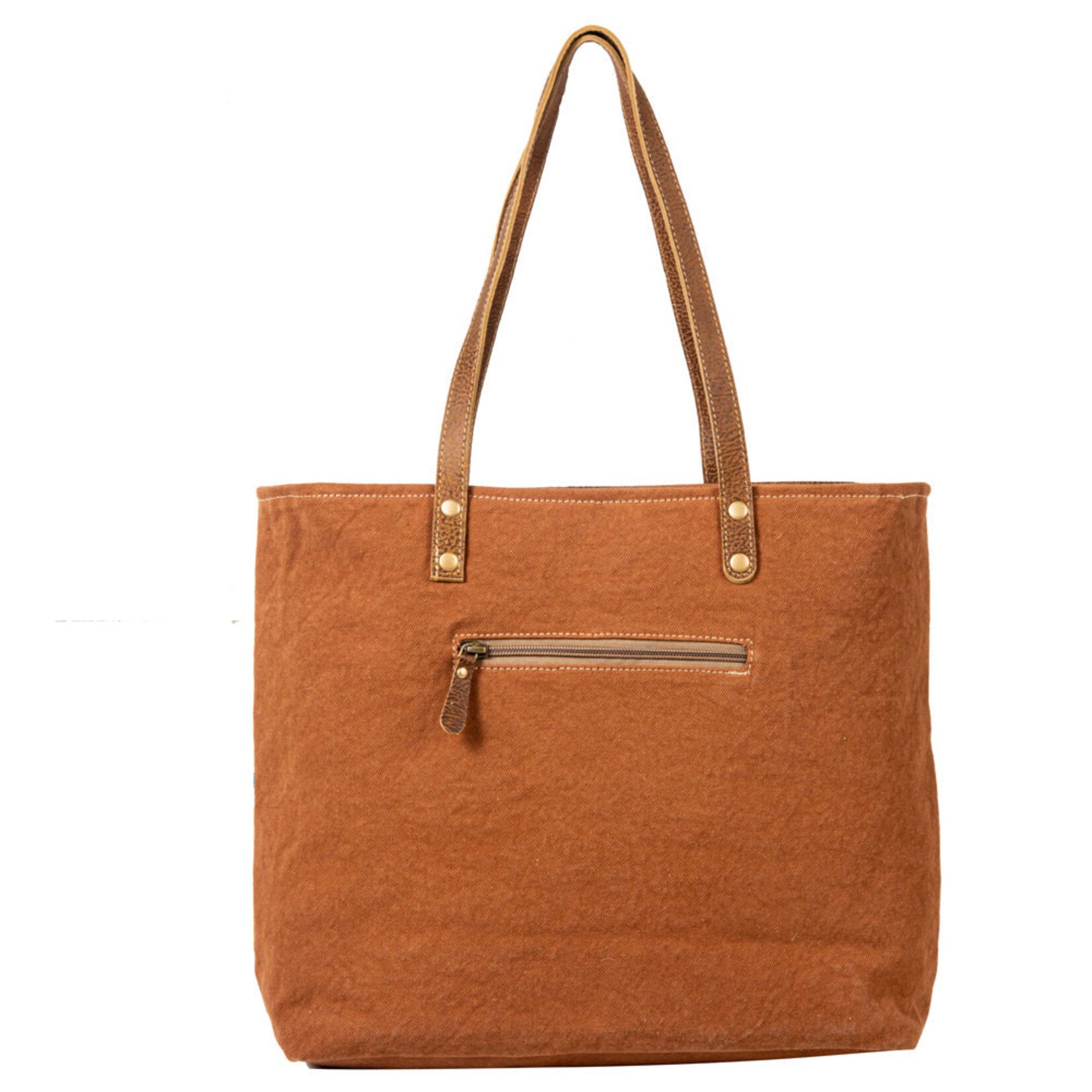 Myra Bags S-6791 Blue Ridge Blooms Tote Bag