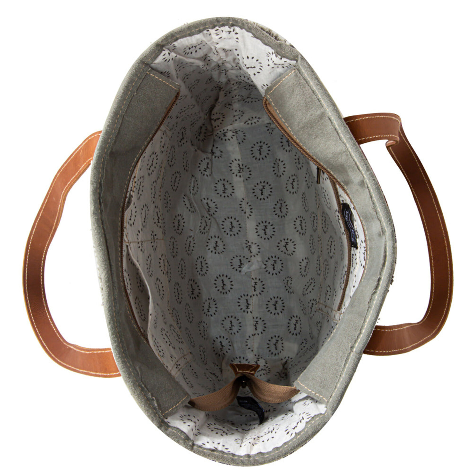 Myra Bags S-7902 Hamilton Trimmed Tote Bag 2024