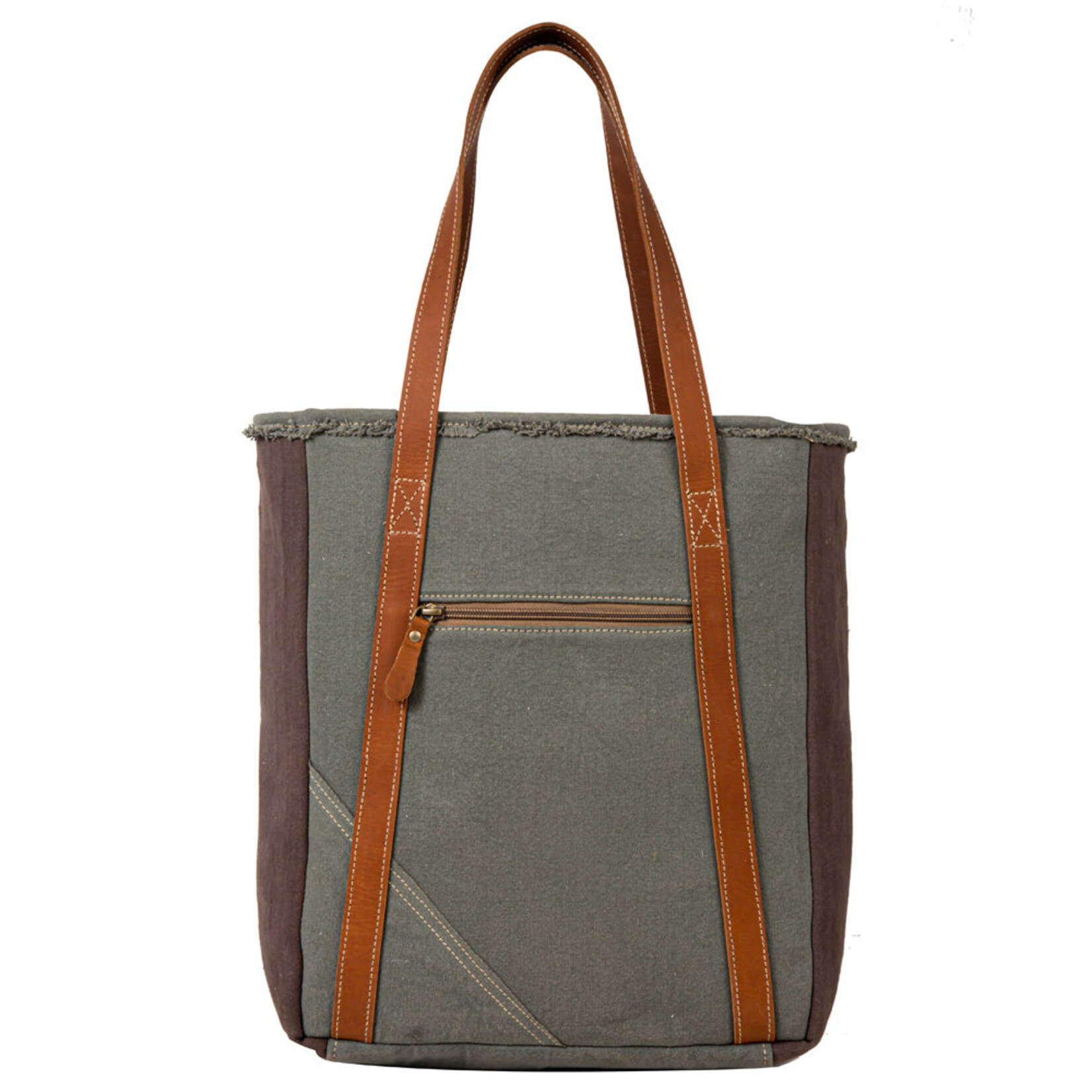 Myra Bags S-7902 Hamilton Trimmed Tote Bag 2024