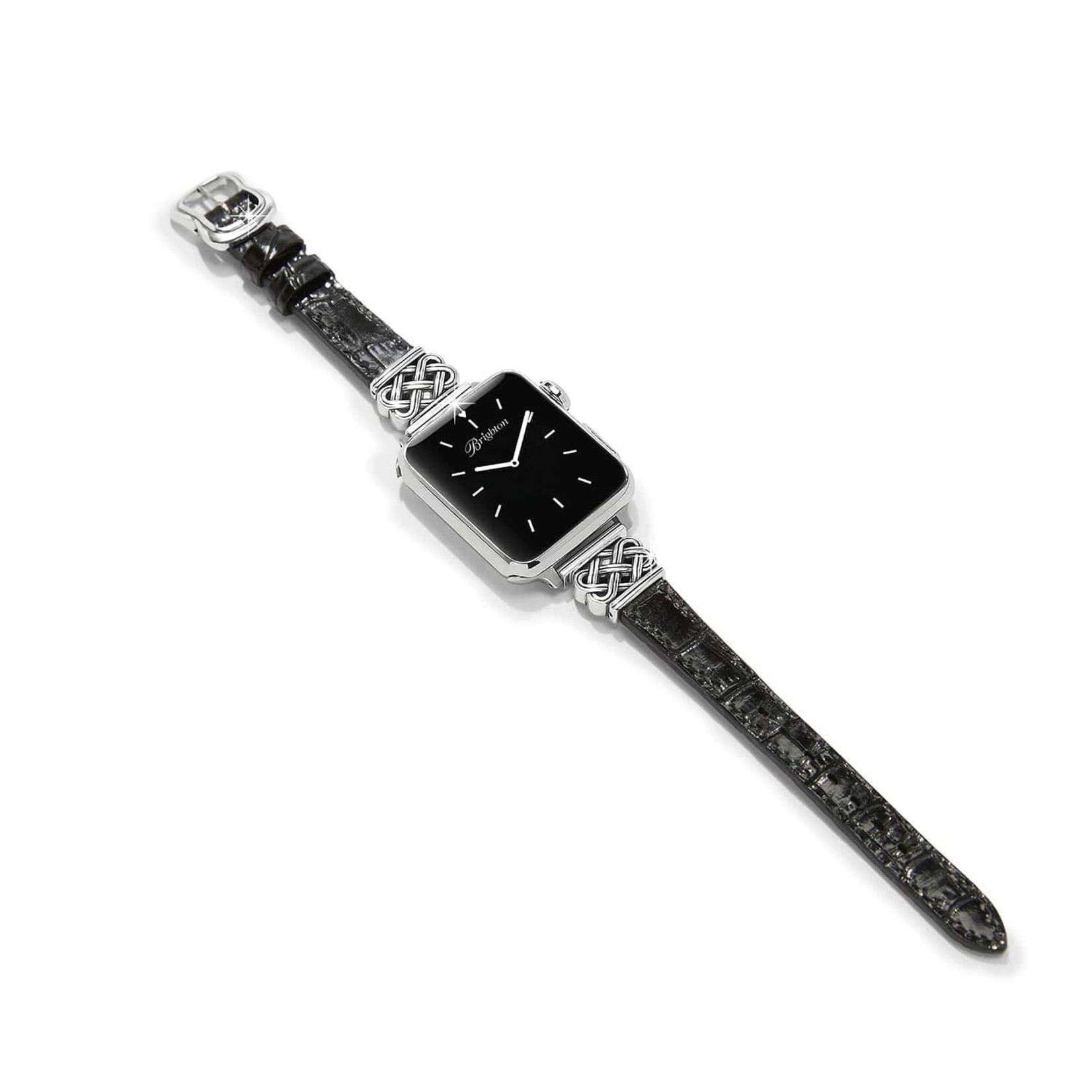 Brighton W20413 Interlok Reversible Watch Band - Black/Brown