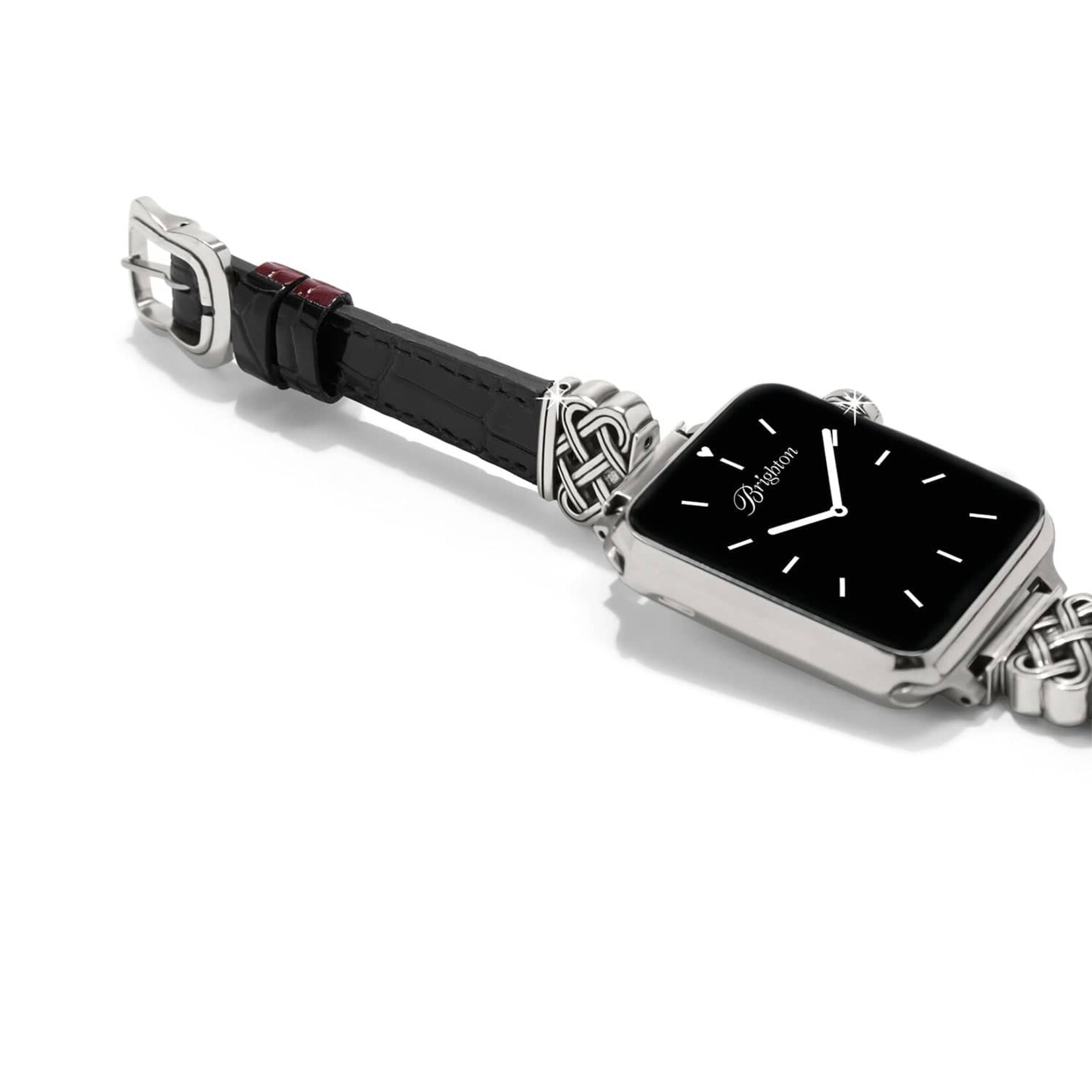 Brighton W20413 Interlok Reversible Watch Band - Black/Brown