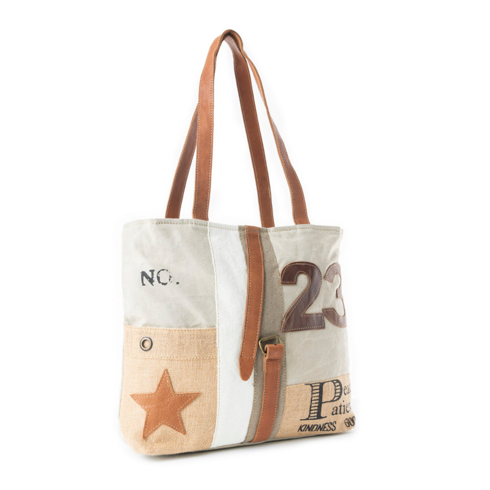 Myra Bags S-7918 Expeditions Patch Tote 2024