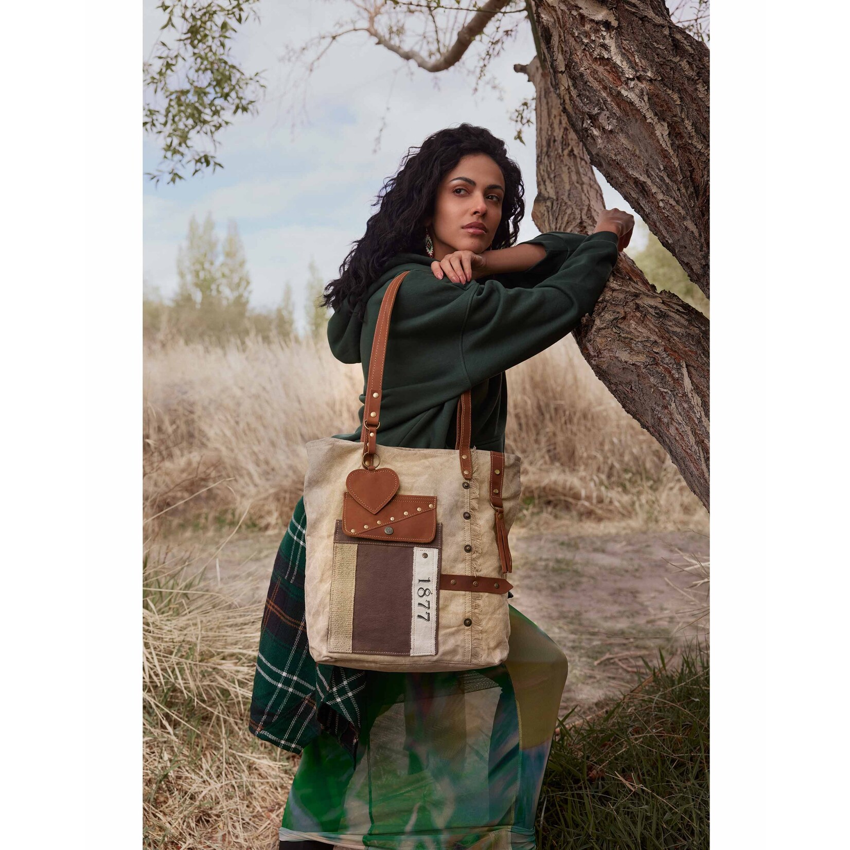 Myra Bags S-7960 Yesteryear Vintage Style Tote 2024