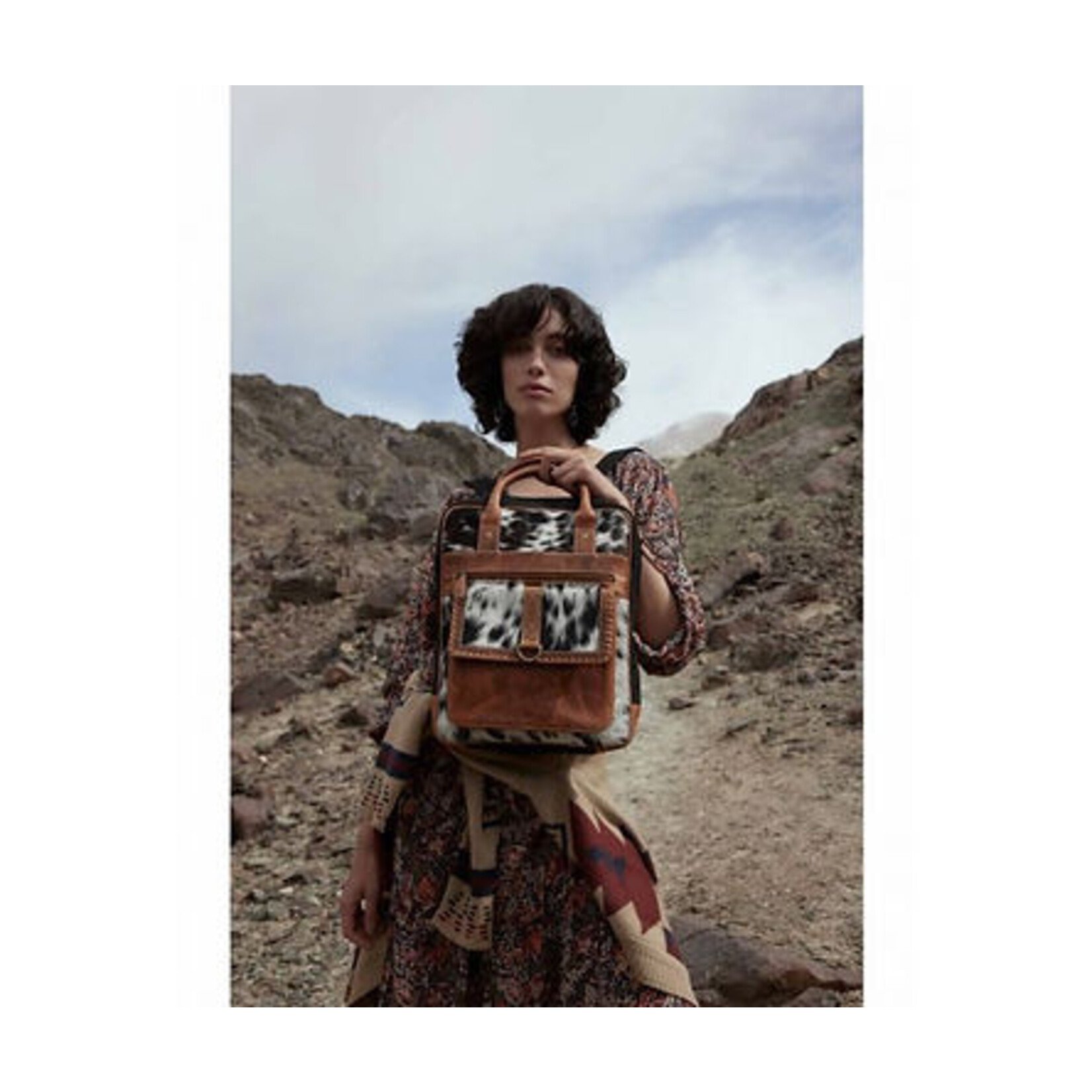 Myra Bags S-8126 High Ranch Country Backpack Bag