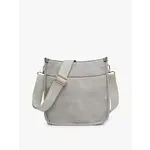 Jen & Co M2168 Posie Crossbody - Lt Grey