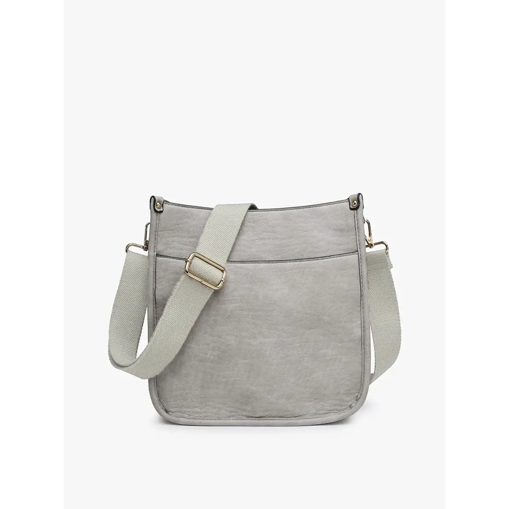 Jen & Co M2168 Posie Crossbody - Lt Grey