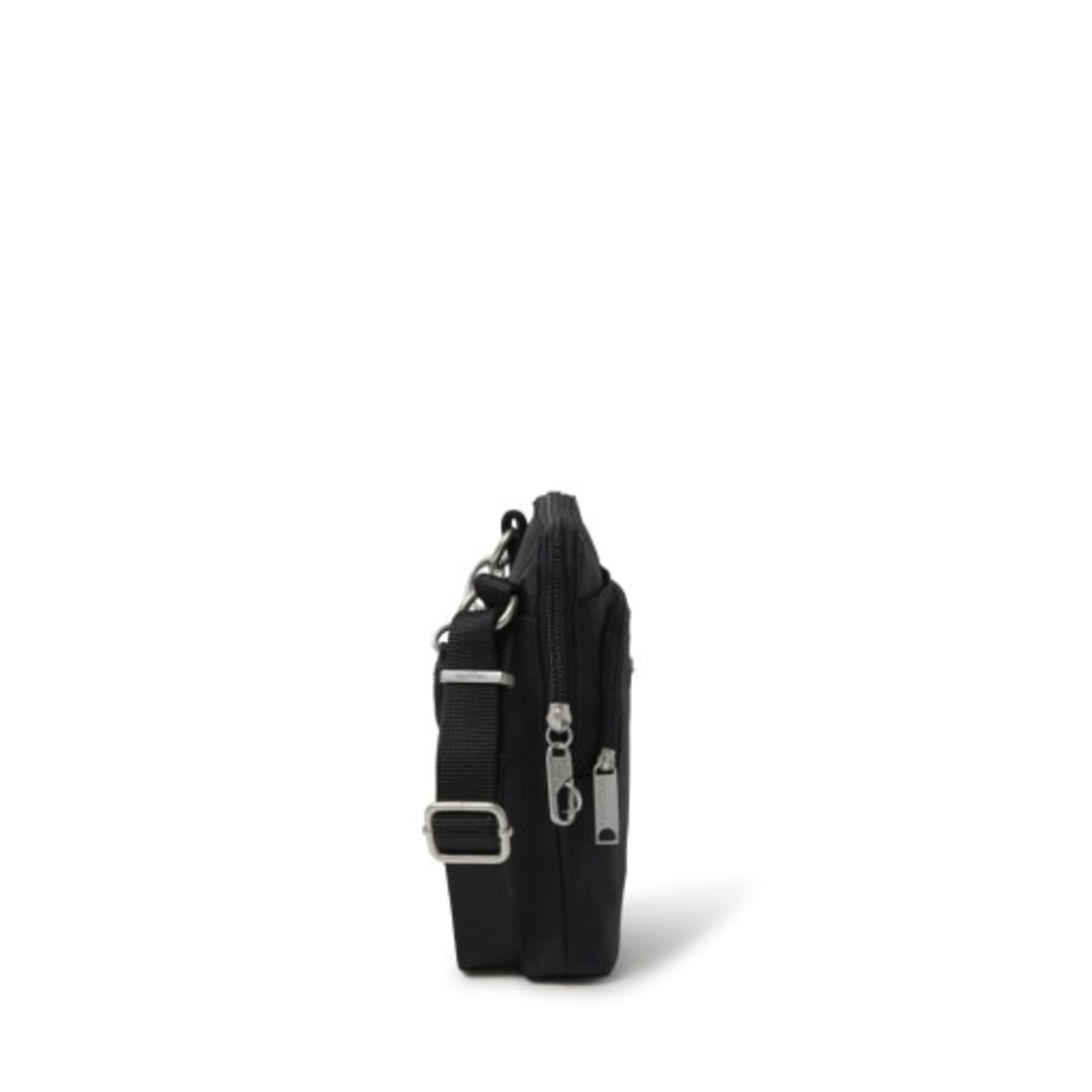 Baggallini Securtex Anti-Theft Activity Crossbody Bag - Black
