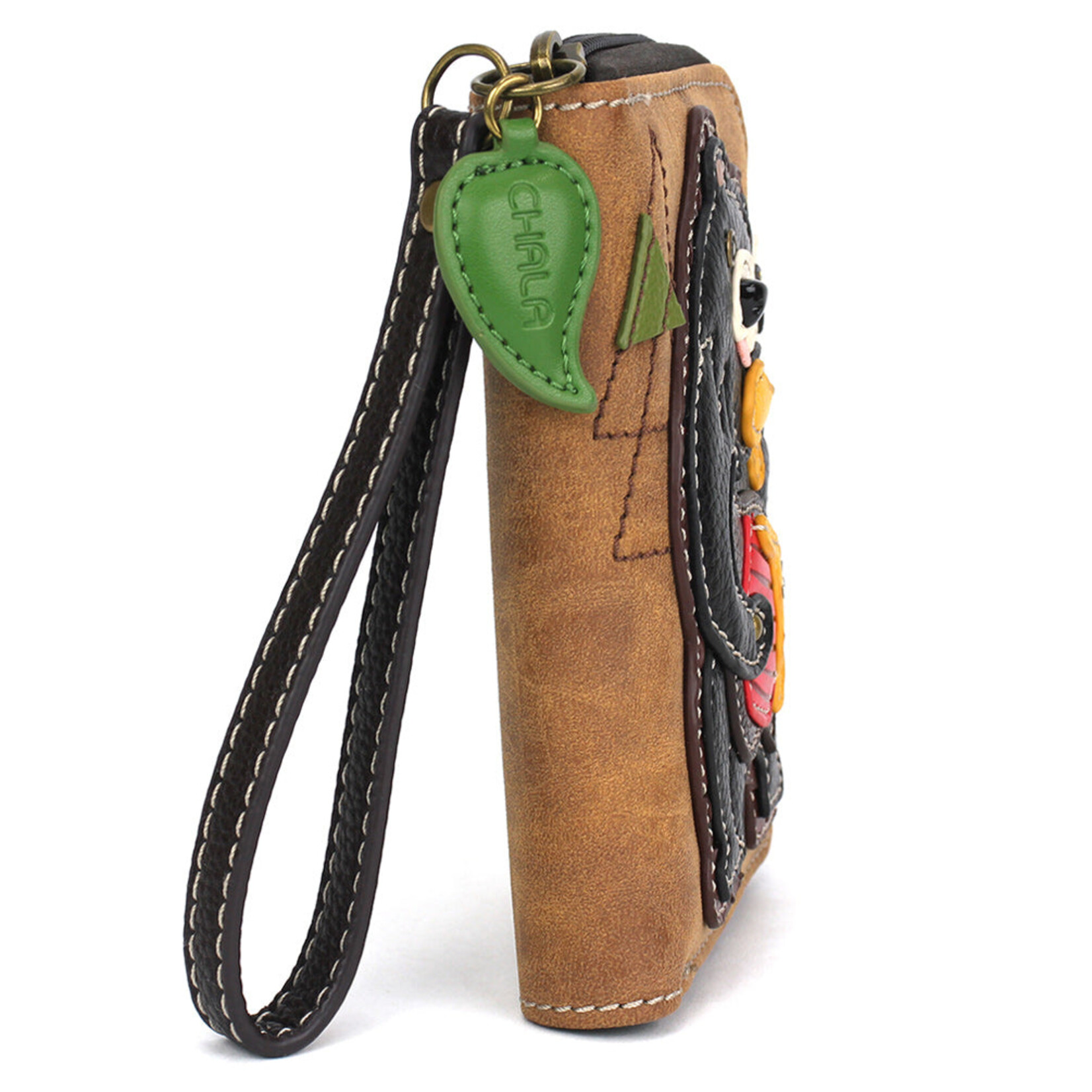 Chala Zip Around Wallet - Black Bear