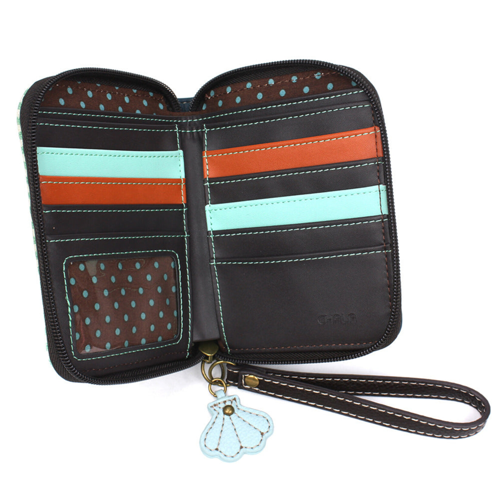 Chala Zip Around Wallet - Turtle A