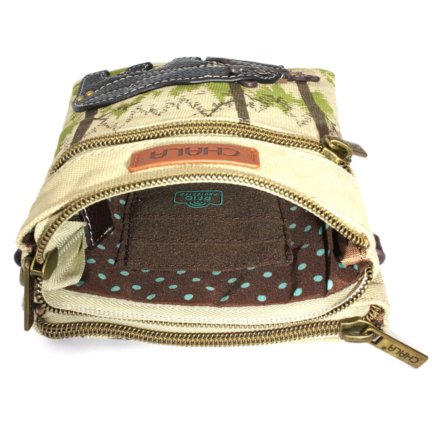 Chala Double Pocket Crossbody - Bear