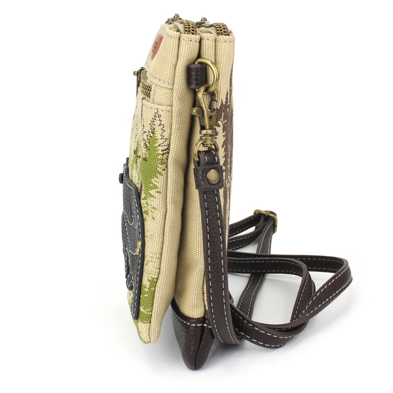 Chala Double Pocket Crossbody - Bear