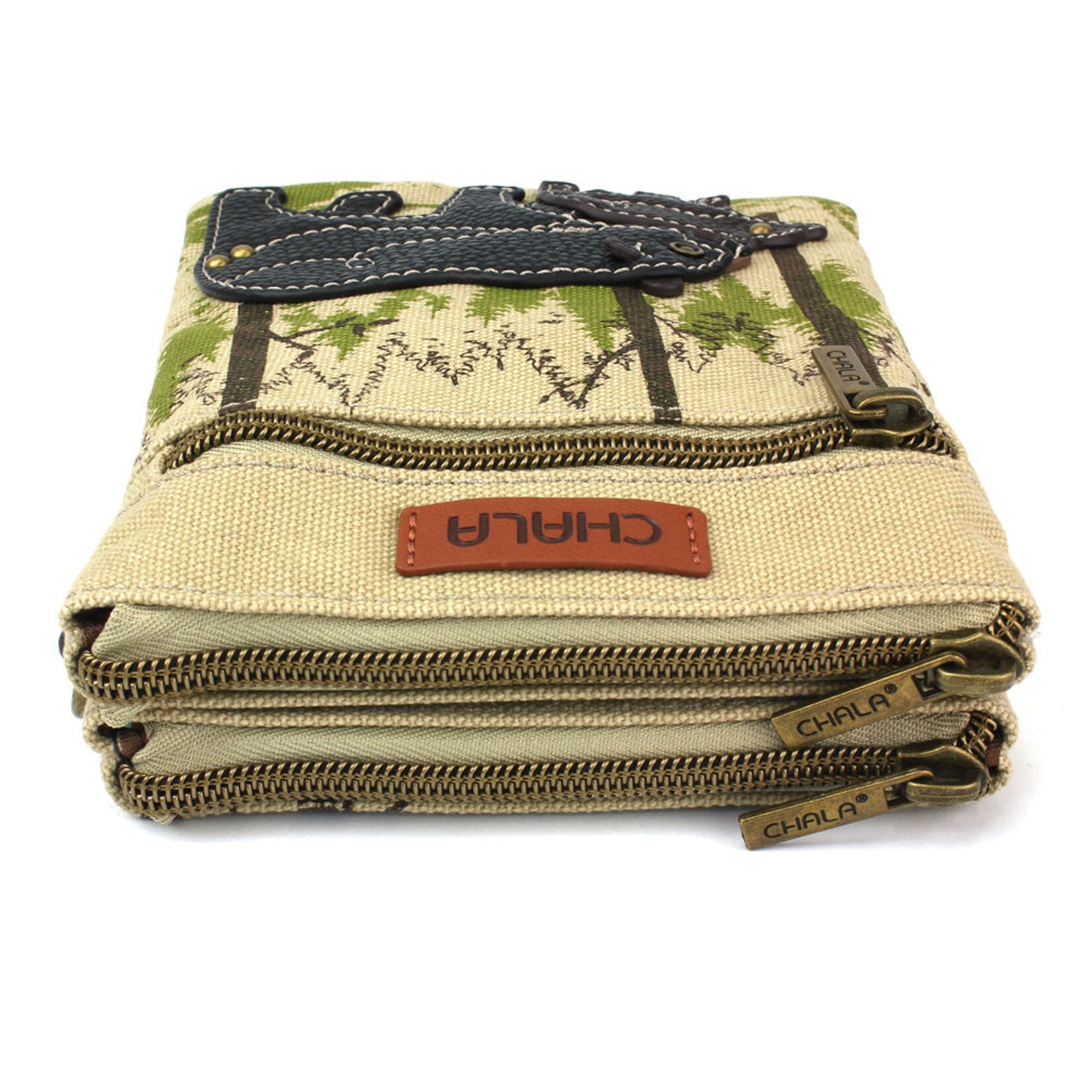 Chala Double Pocket Crossbody - Bear