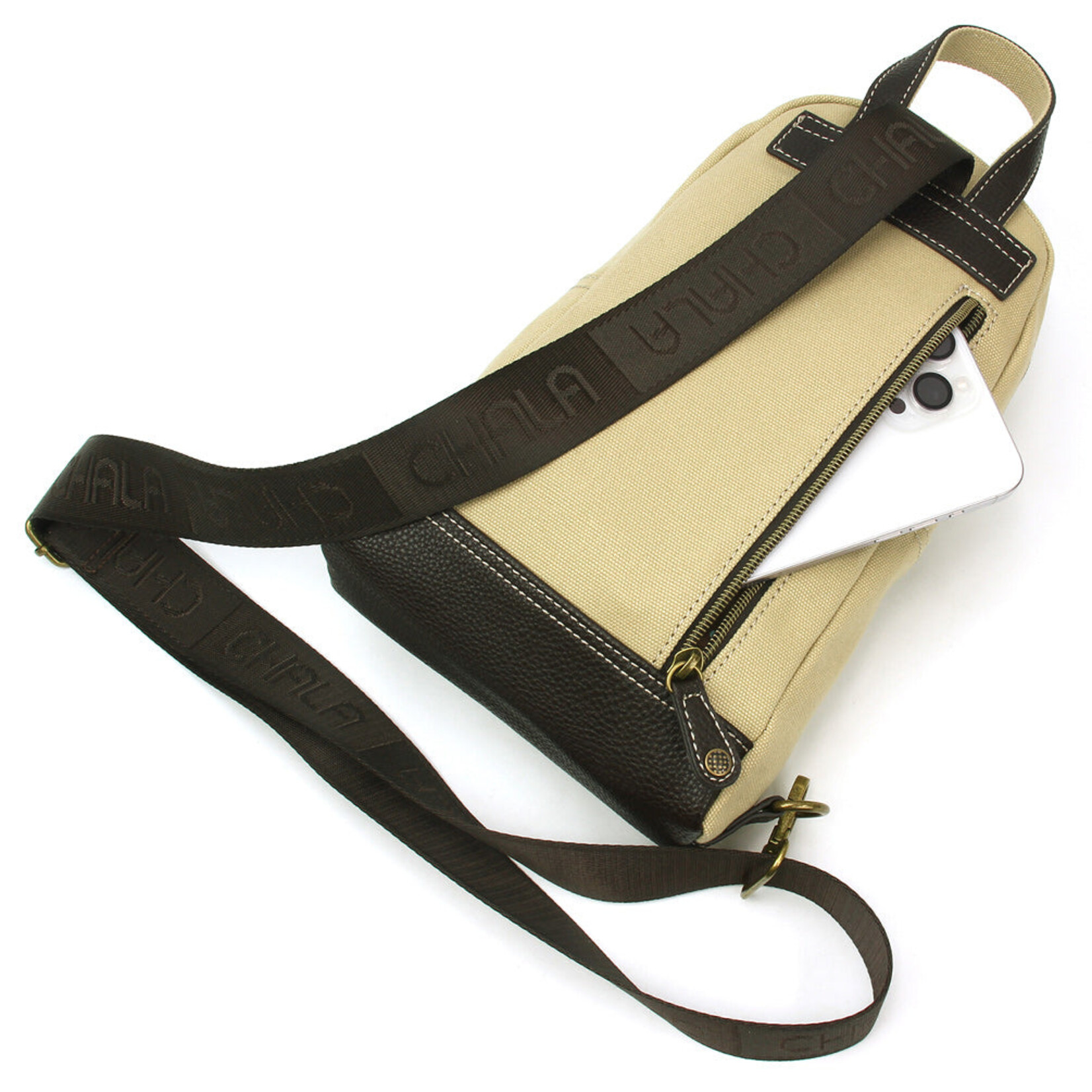 Chala Canvas Sling Bag - Sunflower