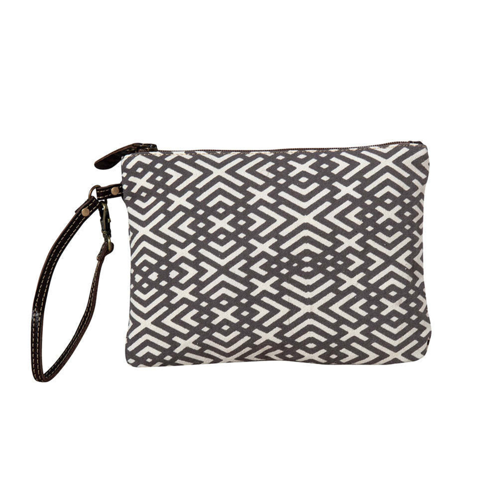 Myra Bags S-8378 Terrence Geometric Pouch 2024
