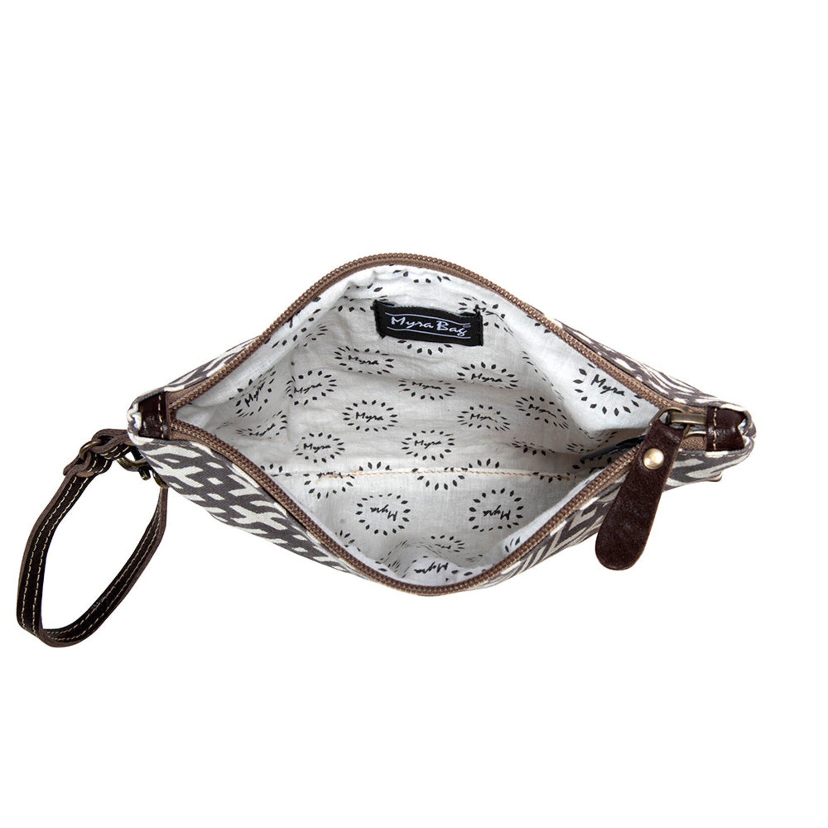 Myra Bags S-8378 Terrence Geometric Pouch 2024