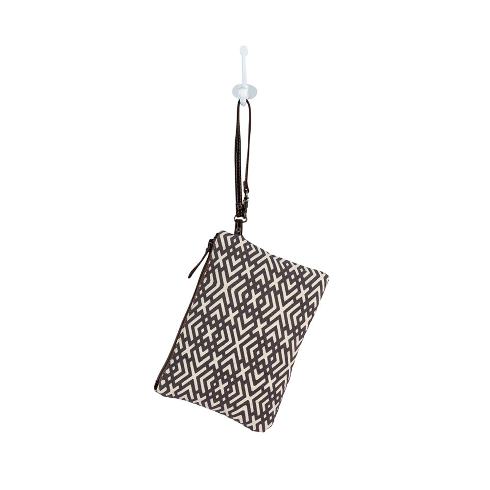 Myra Bags S-8378 Terrence Geometric Pouch 2024