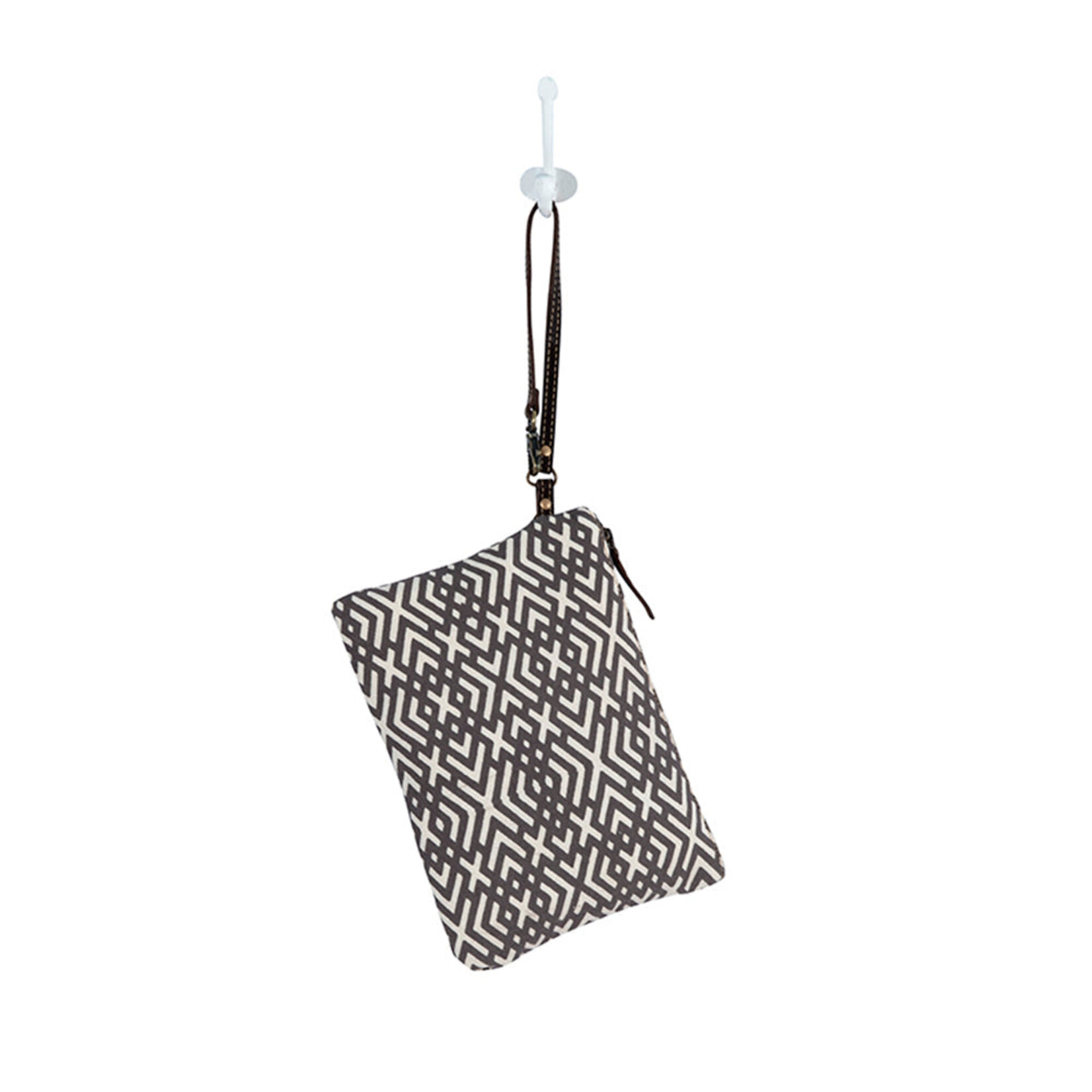 Myra Bags S-8378 Terrence Geometric Pouch 2024