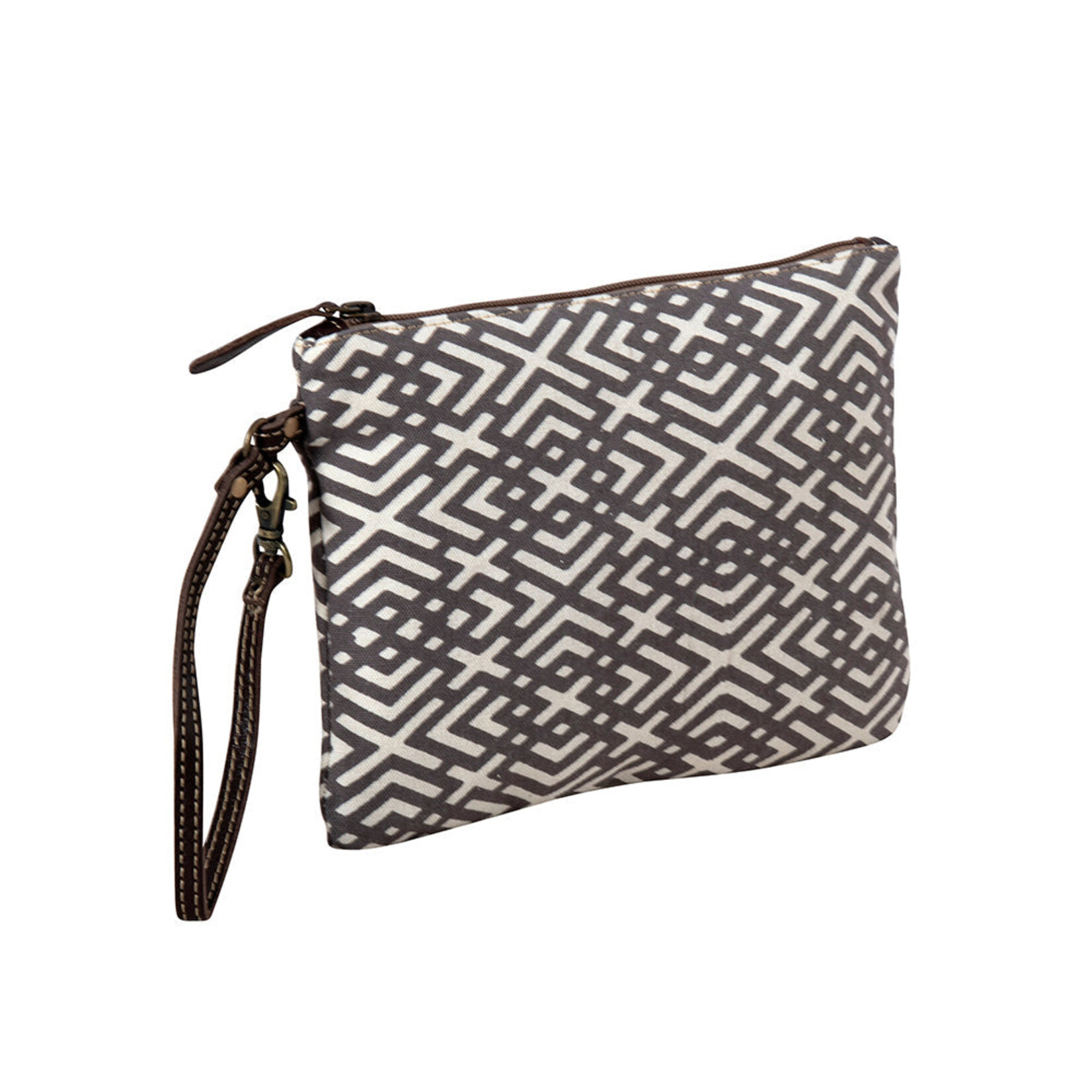 Myra Bags S-8378 Terrence Geometric Pouch 2024