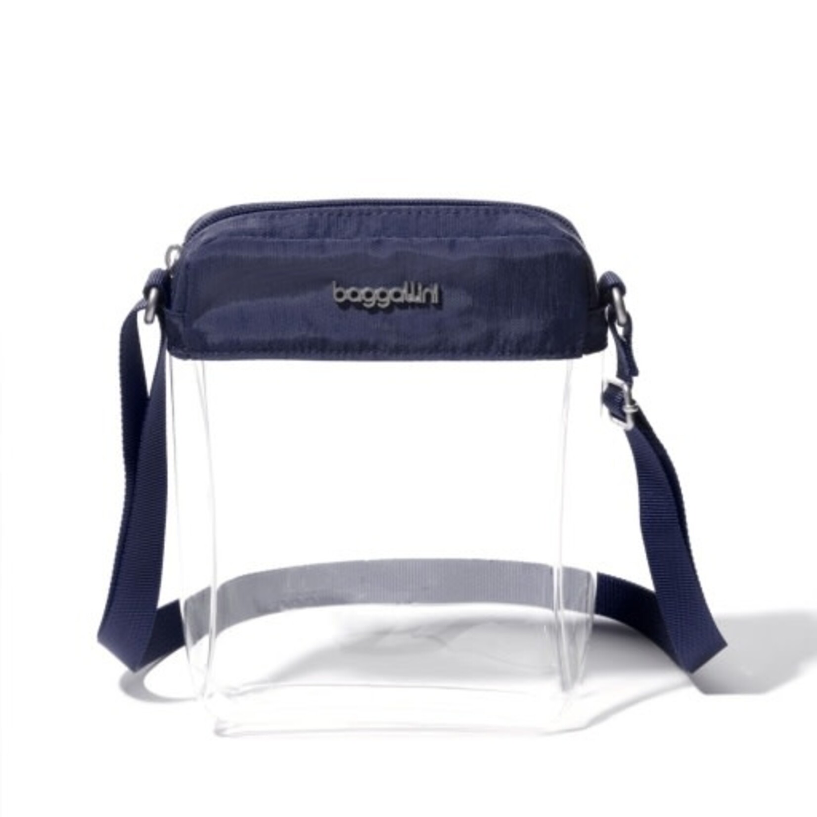 Baggallini Clear Stadium Explorer Crossbody - Dark Blue 2026