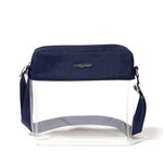 Baggallini Clear Stadium Crossbody - Dark Blue