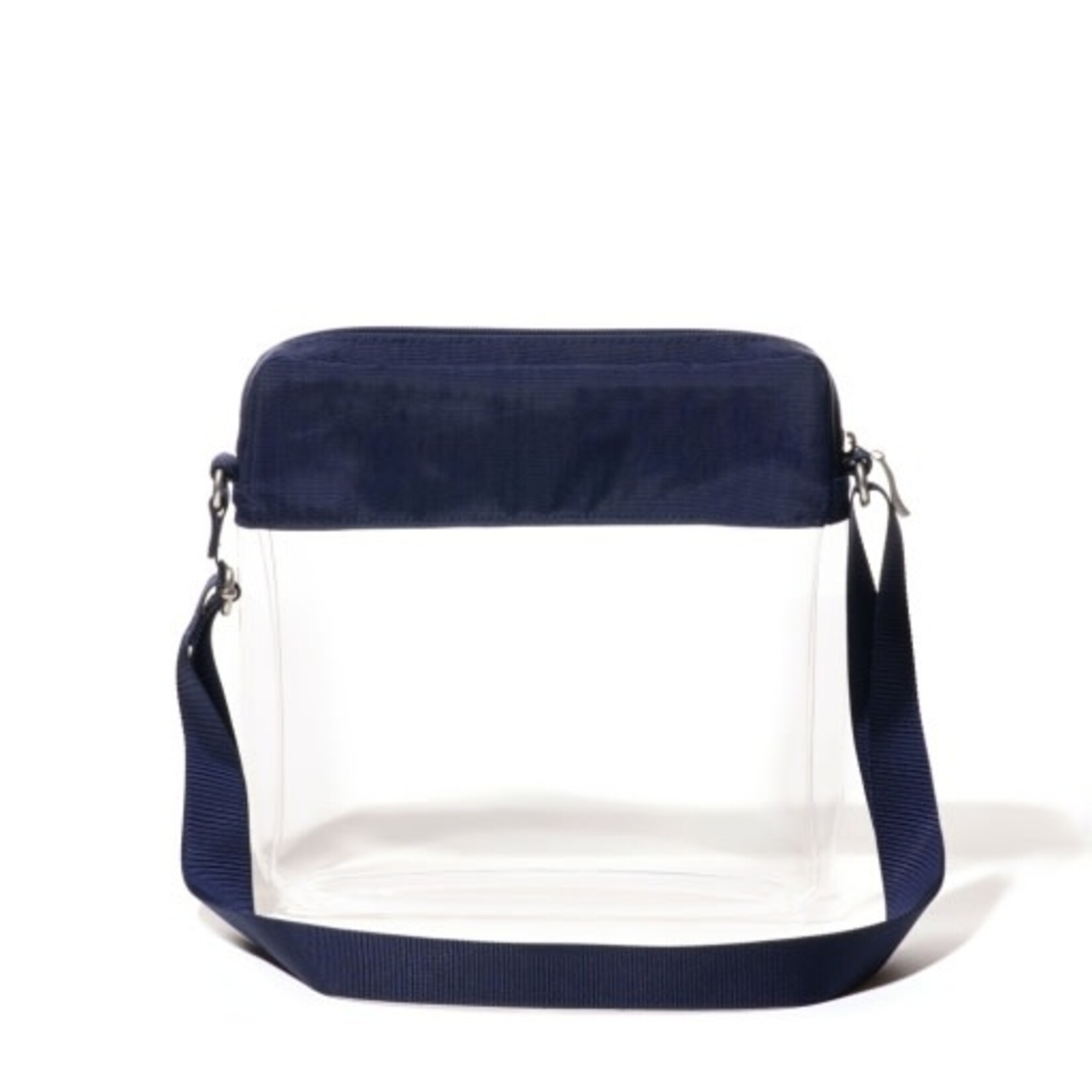 Baggallini Clear Stadium Crossbody - Dark Blue