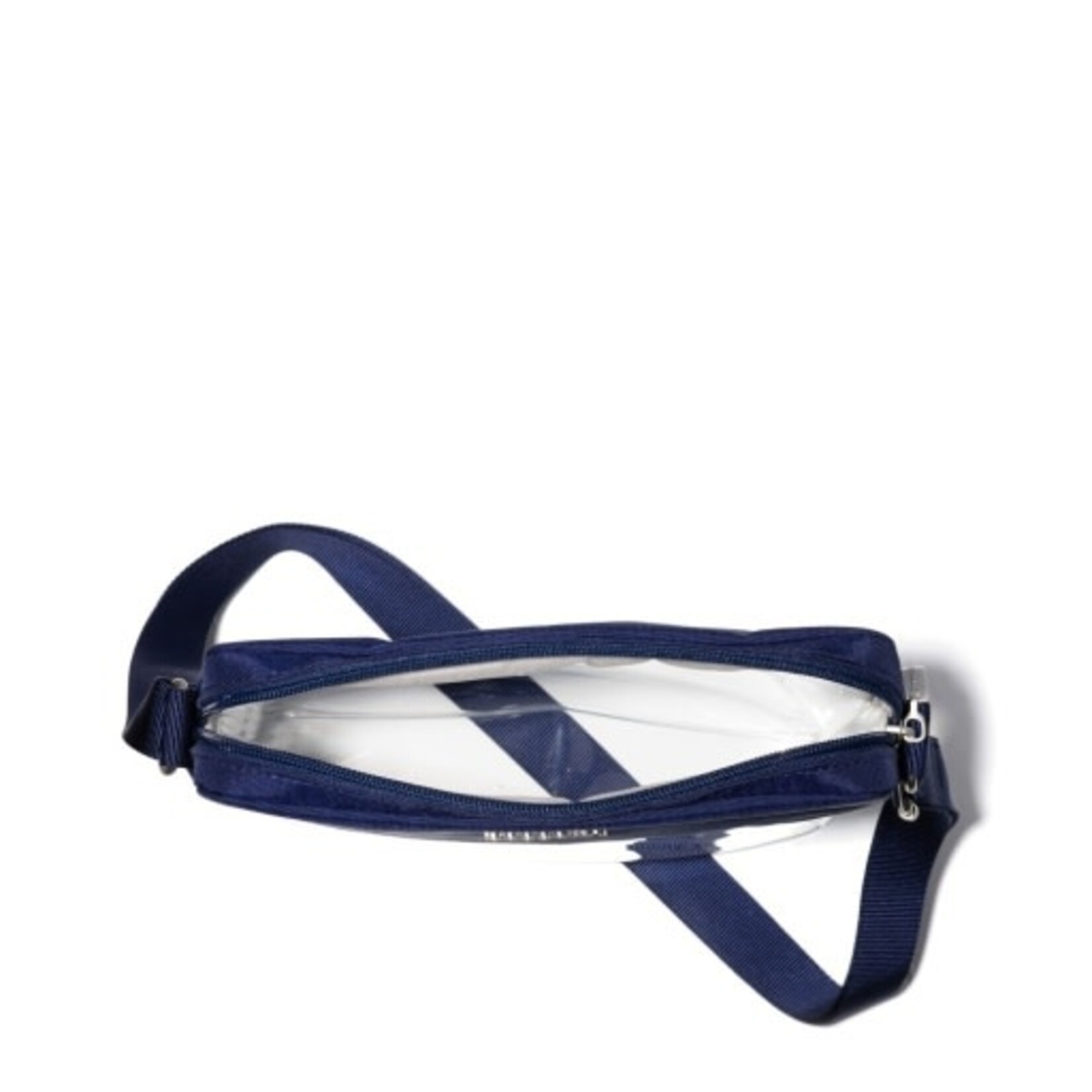 Baggallini Clear Stadium Crossbody - Dark Blue