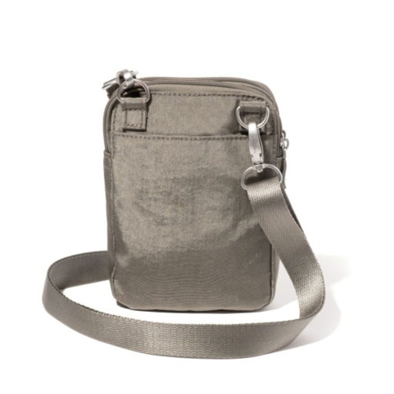 Baggallini Modern Take Two RFID Crossbody - Sterling Shimmer