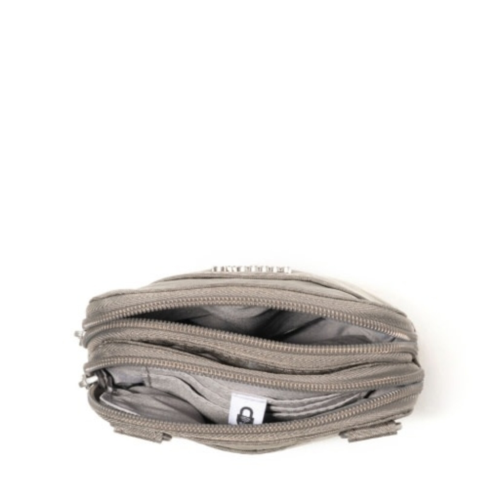 Baggallini Modern Take Two RFID Crossbody - Sterling Shimmer