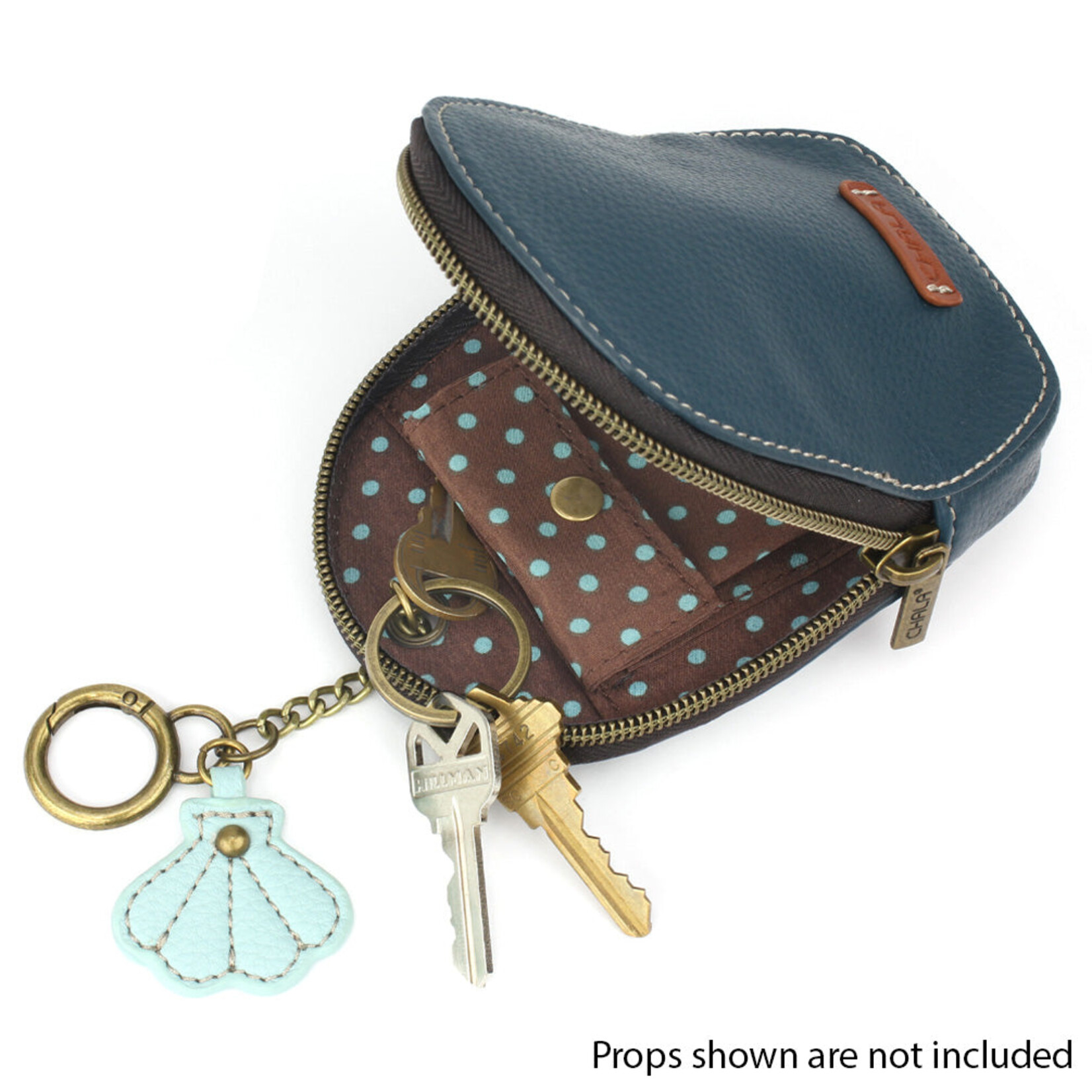 Chala Mini Coin Purse Keychain - Sand Dollar
