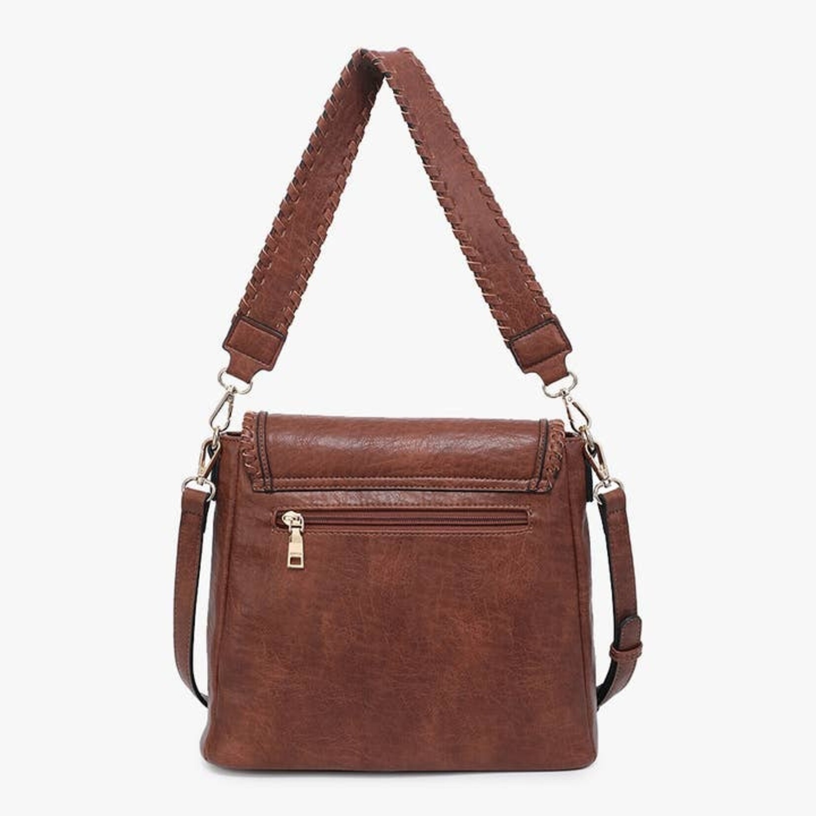 Jen & Co M2167 Lorelei Crossbody - Light Brown