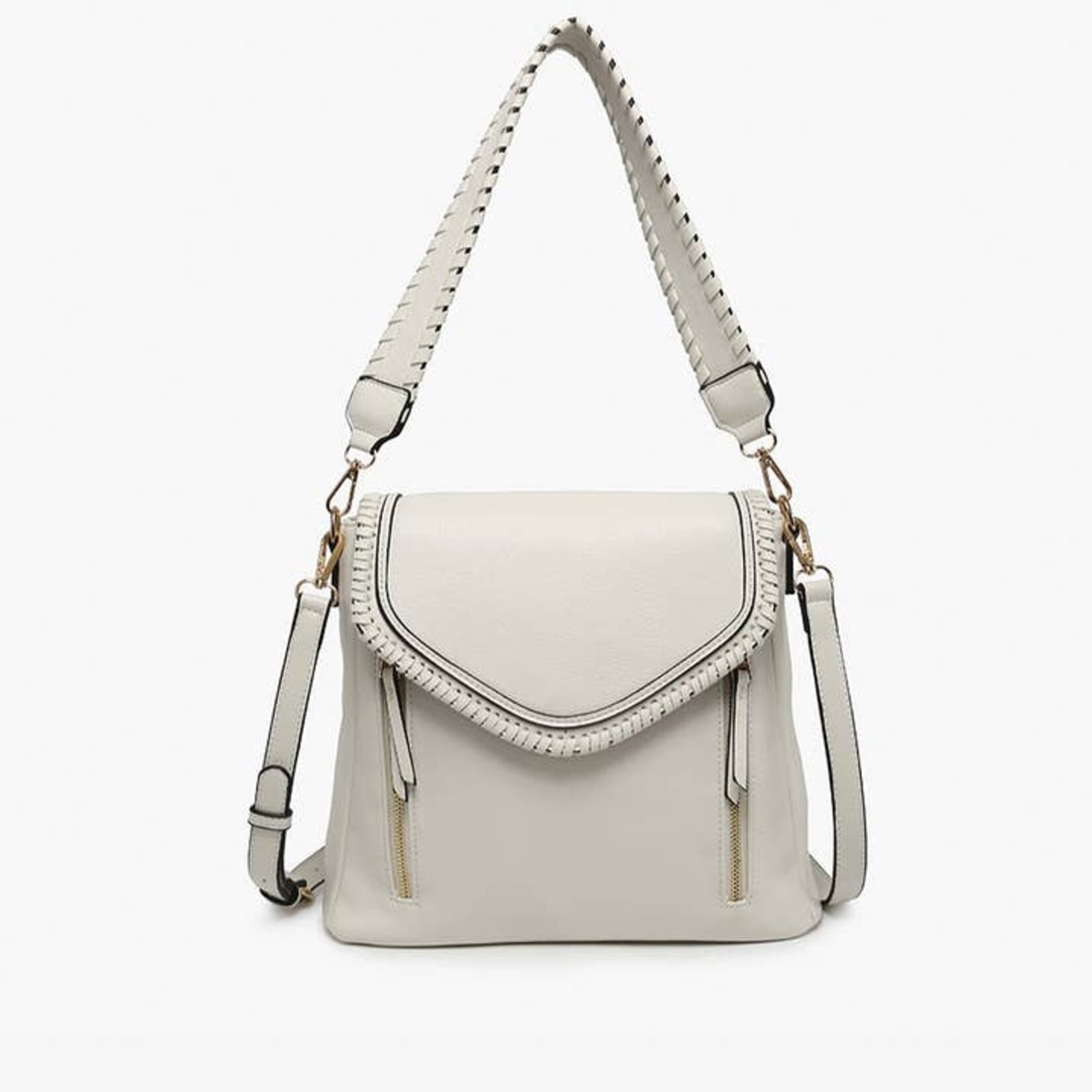 Jen & Co M2167 Lorelei Crossbody - Ivory