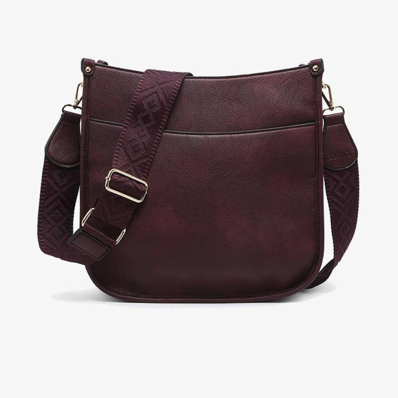 Jen & Co M1977-CH.LQR: Chloe Crossbody - Cherry Lacquer