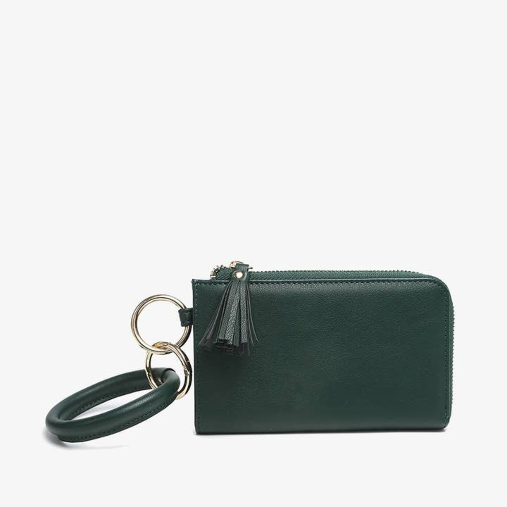 Jen & Co M1973 Dark Forest Green - Liv Bangle Wristlet/Wallet
