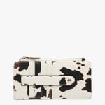 Jen & Co WL1889 Cow Brown  - Saige Slim Card Holder