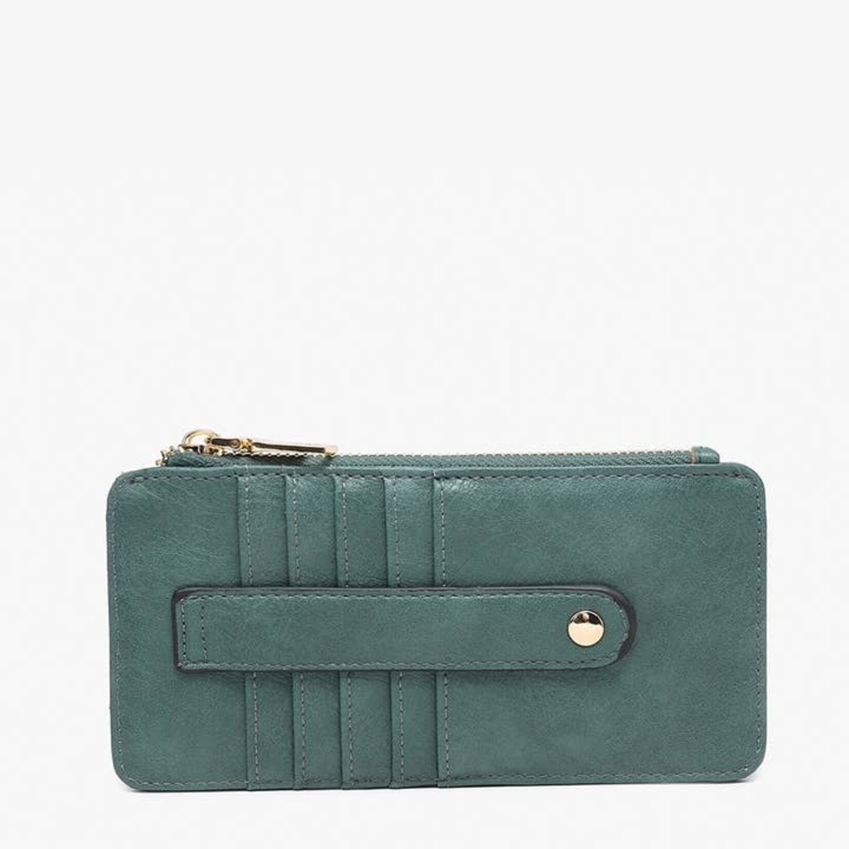 Jen & Co WL1889 Deep Teal - Saige Slim Card Holder