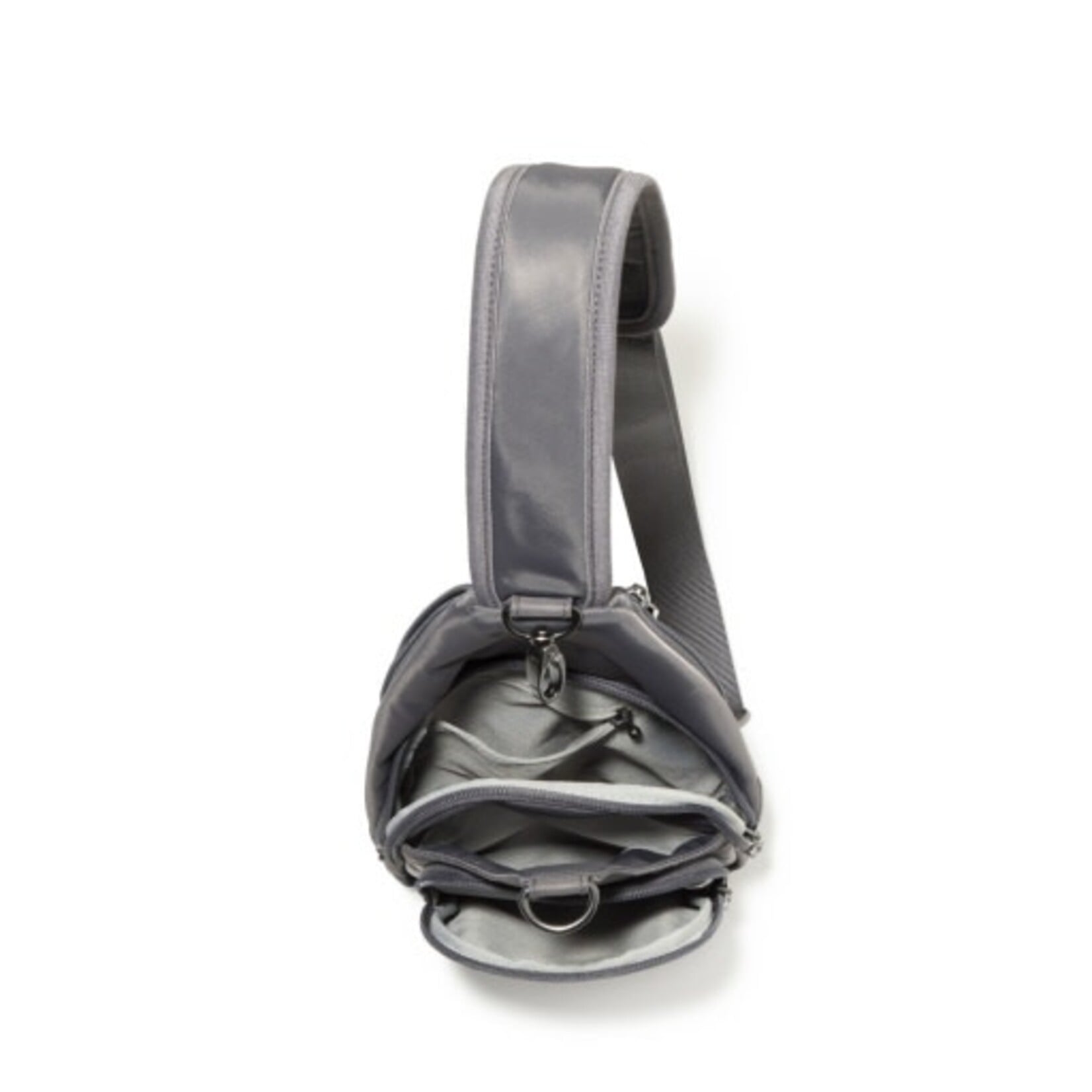 Baggallini Central Park Sling - Smoke Twill 2026
