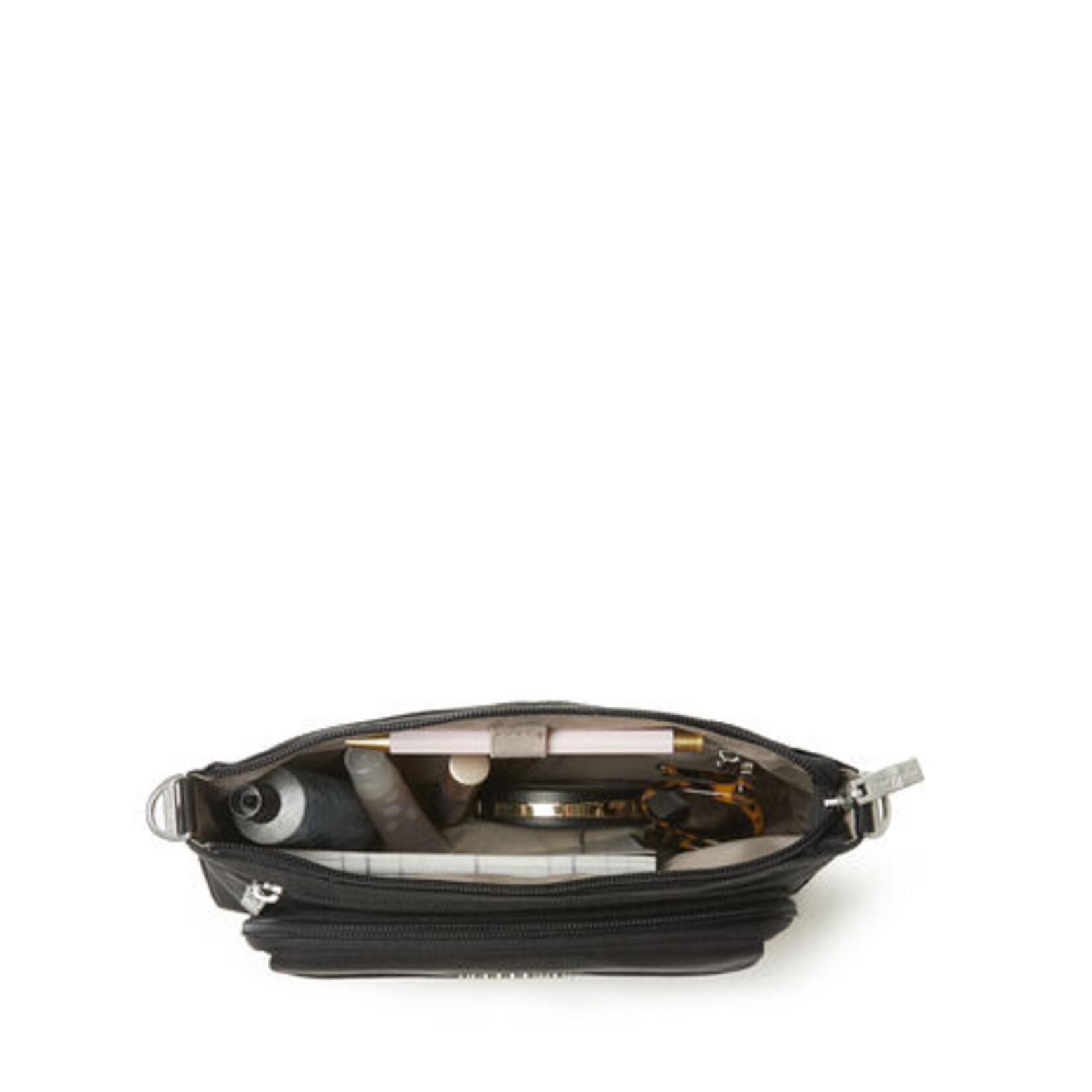Baggallini Original Everyday Bag - Midnight Blossom Print