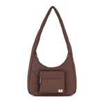 ORI London Belsize Hobo - Chocolate Taslon - Medium
