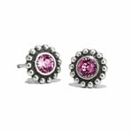 J2049B Twinkle Mini Post Earrings - Rose