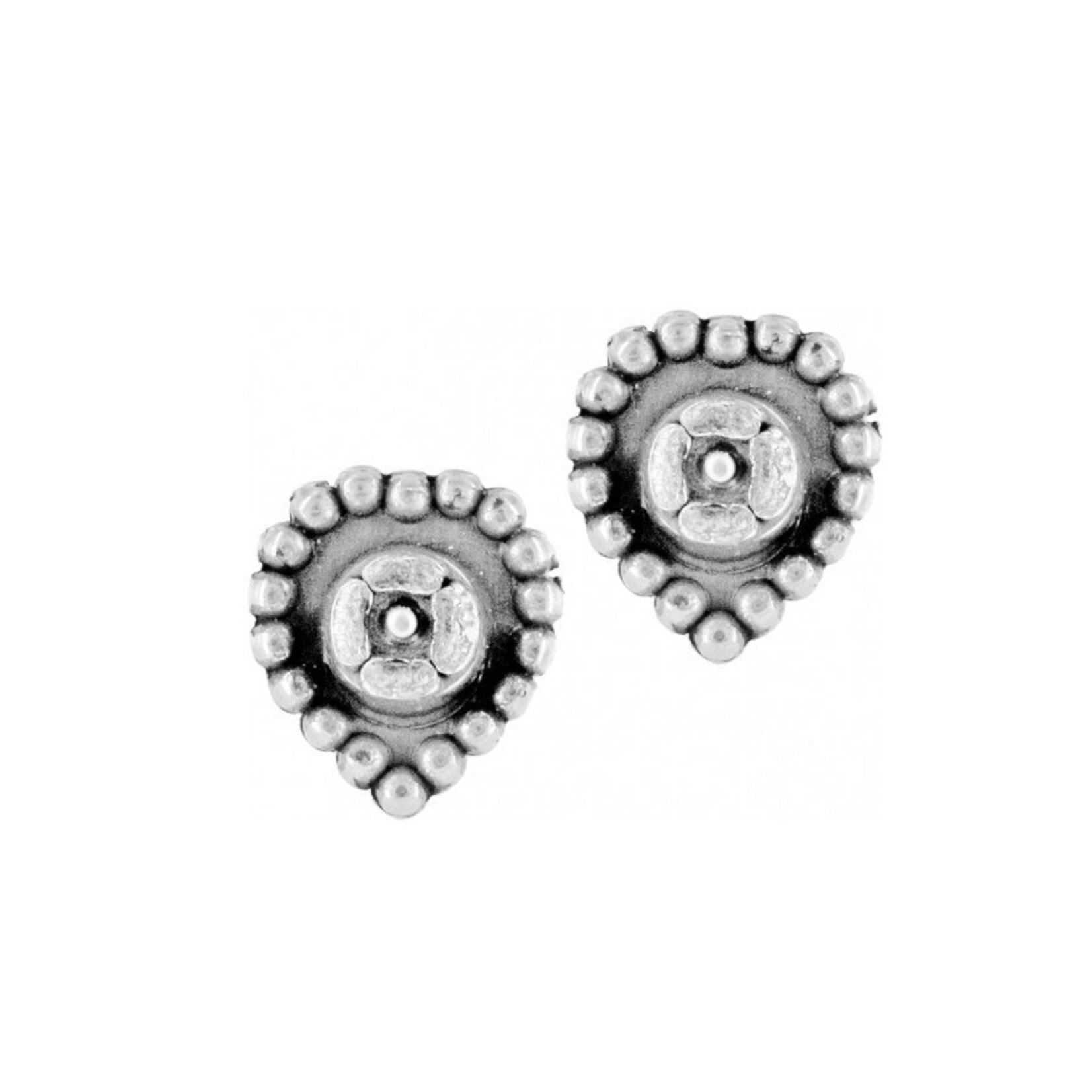 Brighton J20622 Shimmer Heart Mini Post Earrings