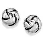 Brighton J21532 Love Me Knot Mini Post Earrings