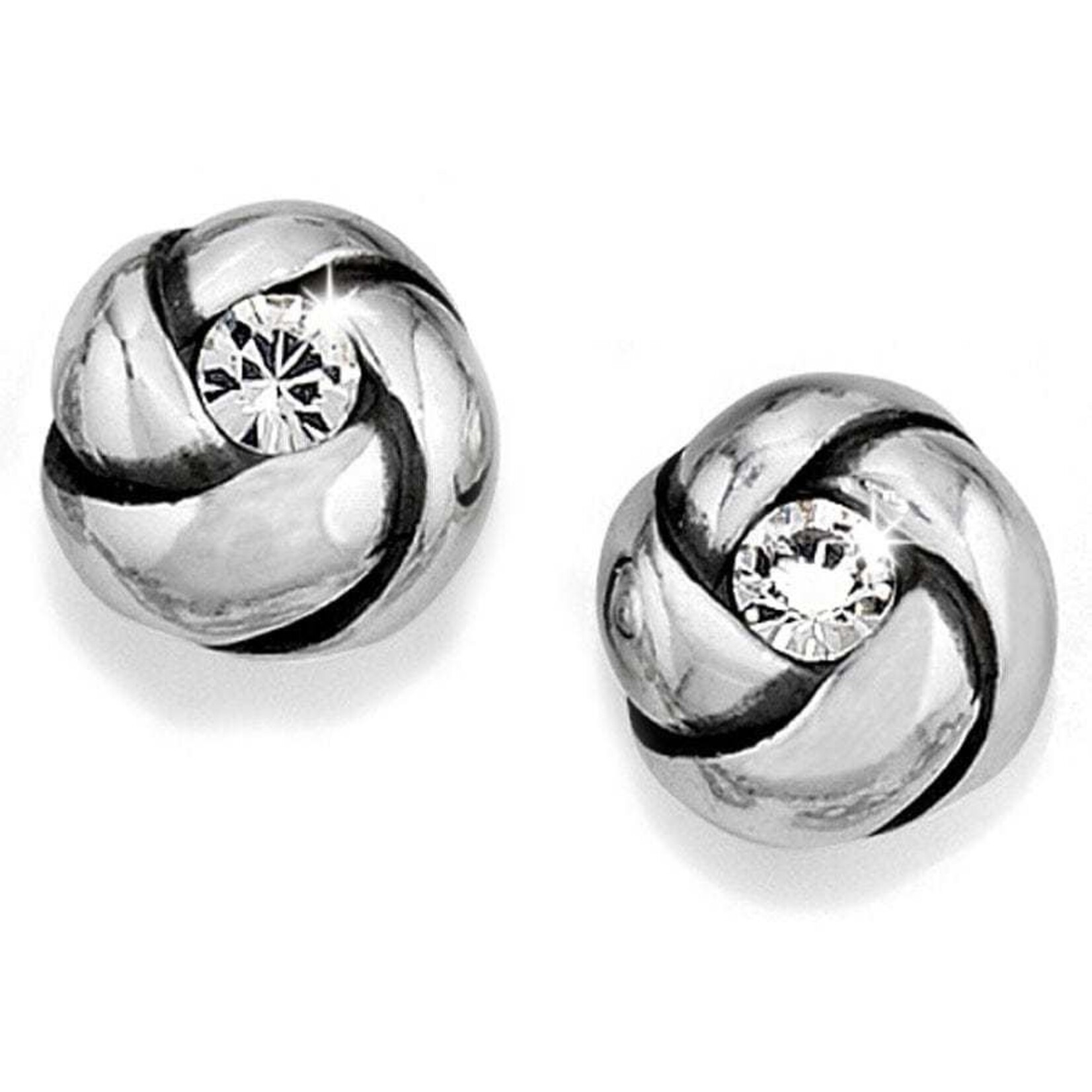 Brighton J21532 Love Me Knot Mini Post Earrings