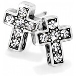 Brighton J21691 Starry Night Cross Mini Post Earrings