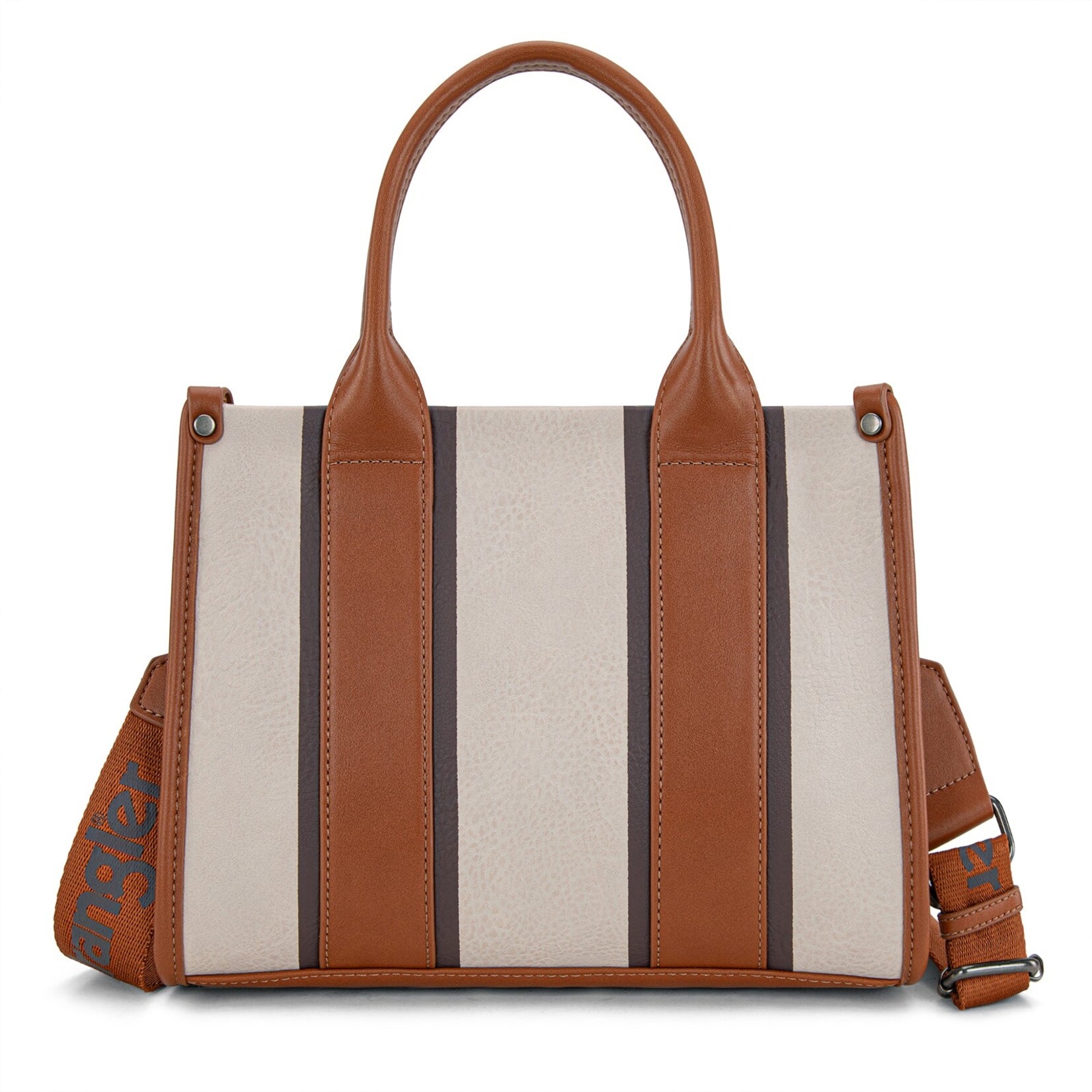 Montana West USA WG208-8120SBR - Brown - Wrangler Color Block Tote/Crossbody