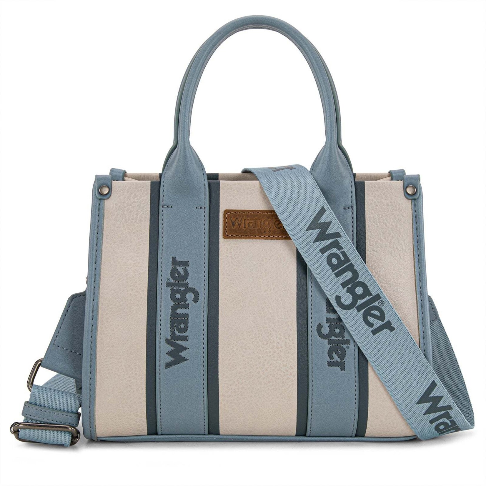 Montana West USA WG208-8120SJN - Jean - Wrangler Color Block Tote/Crossbody